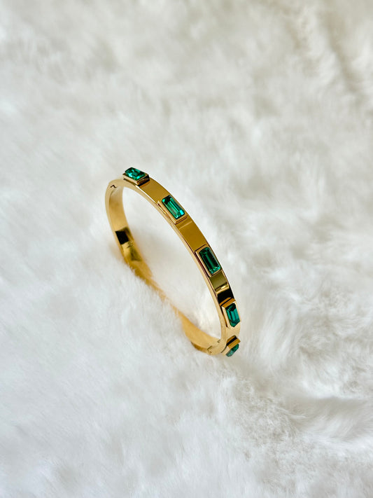 Eden Emerald Bangle