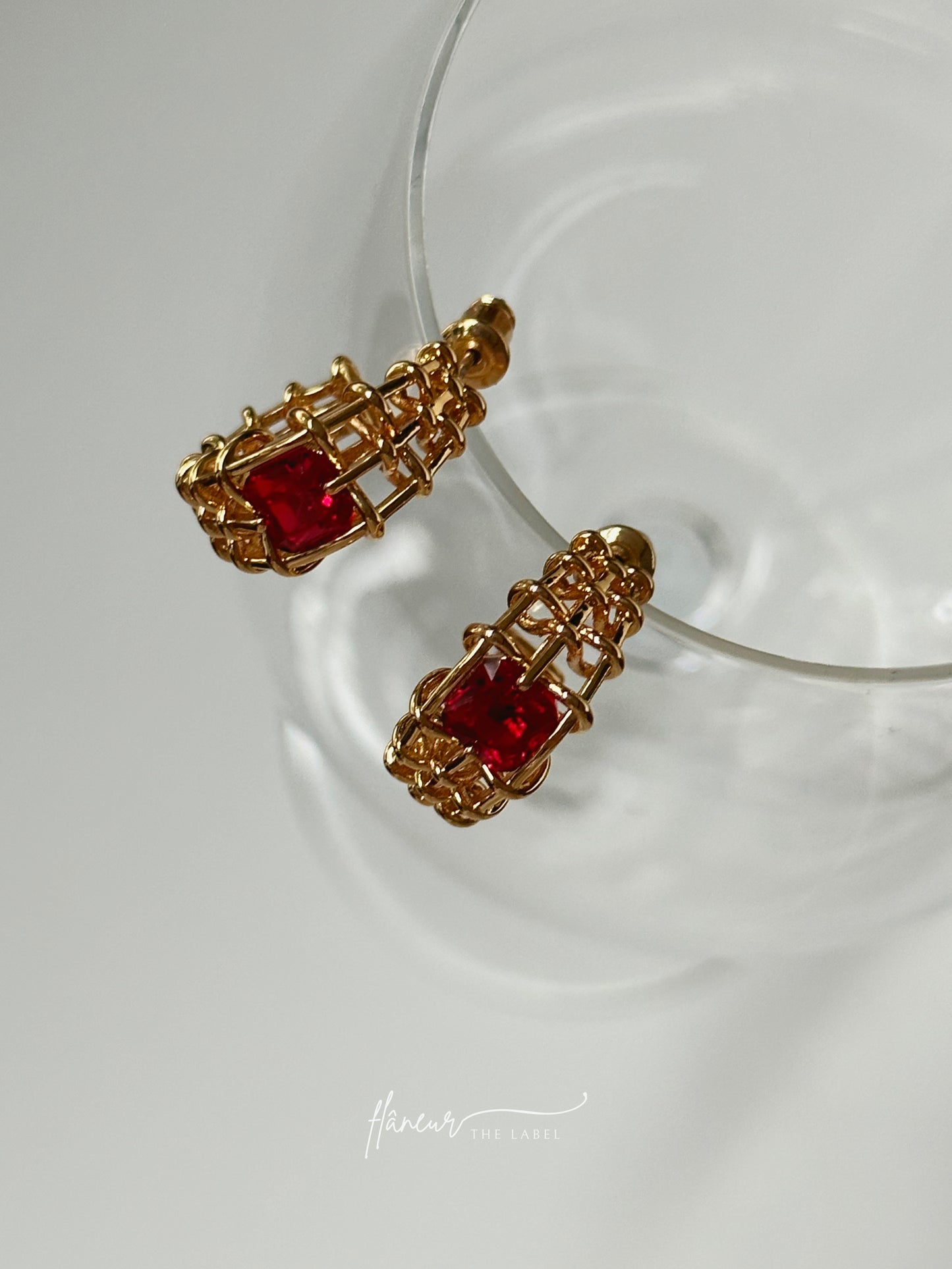 Nero Hoop Earrings
